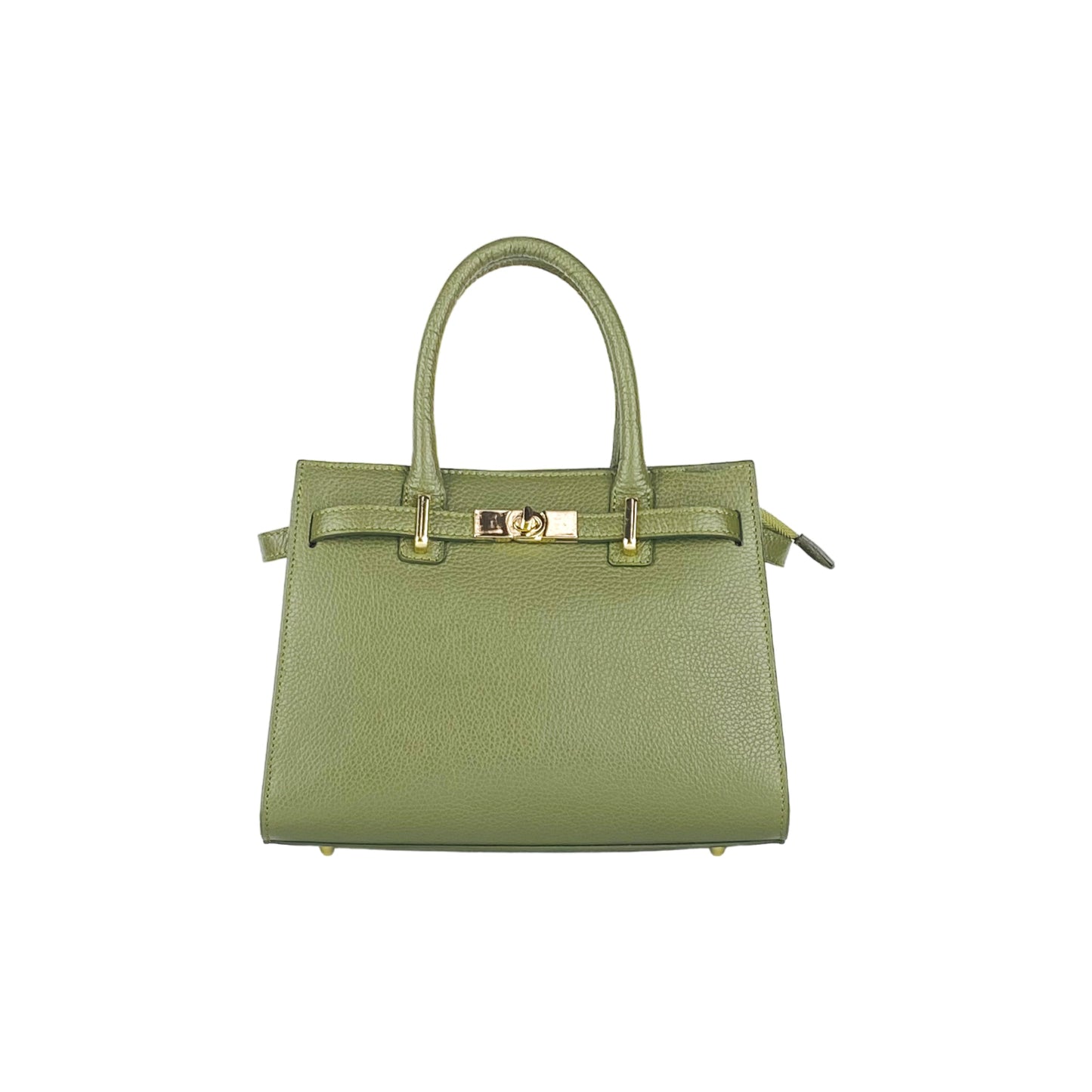 RB1016AG | Borsa Donna a Mano in Vera Pelle Made in Italy con tracolla