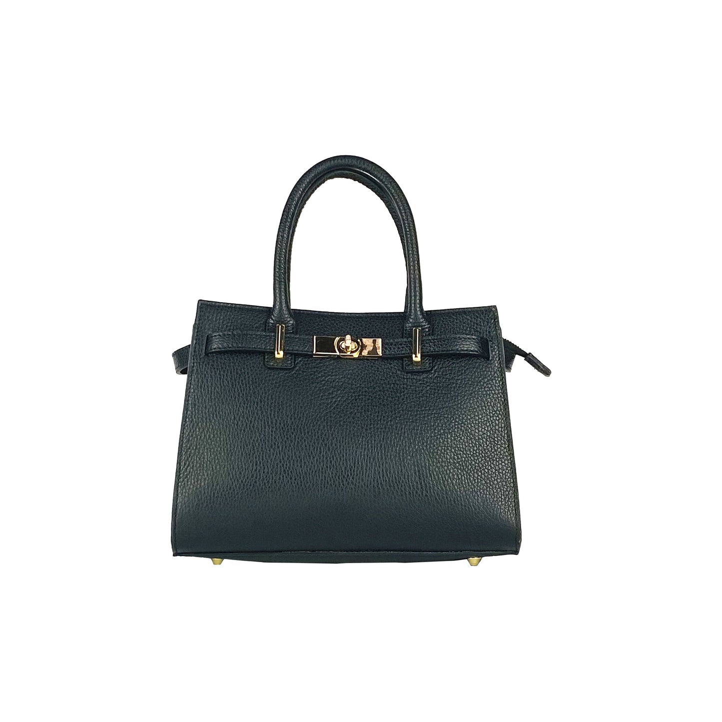 RB1016A | Borsa Donna a Mano in Vera Pelle Made in Italy con tracolla