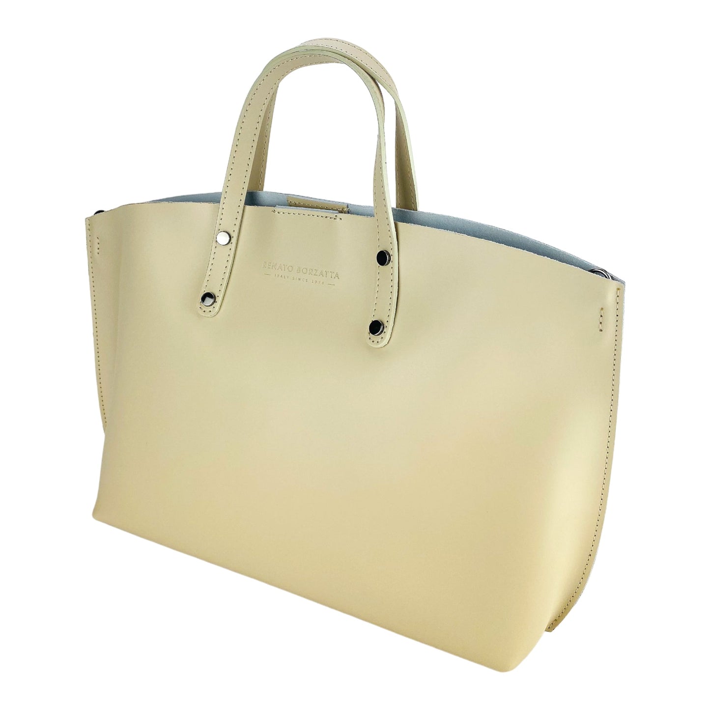 RB1024AL | Borsa Donna a Mano in Vera Pelle Made in Italy con