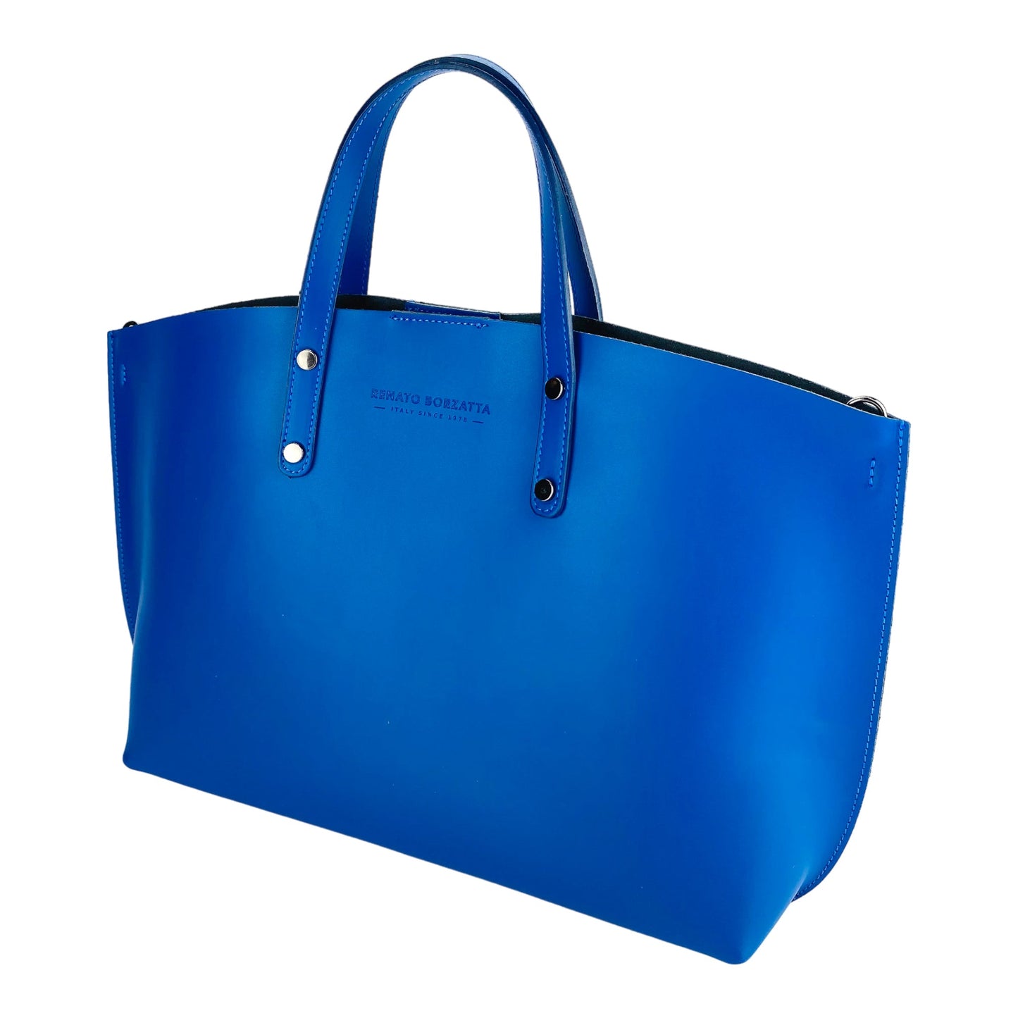 RB1024CH | Borsa Donna a Mano in Vera Pelle Made in Italy con