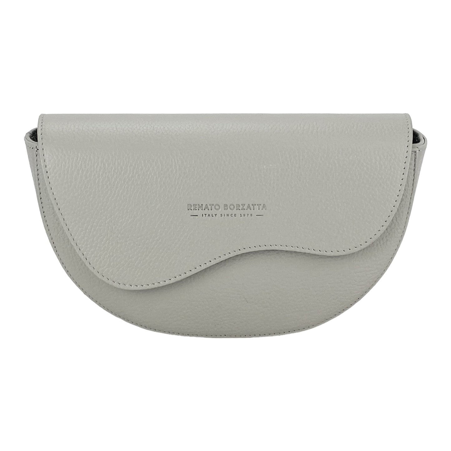 RB1027BO | Borsa Donna a Bandoliera stondata in Vera Pelle Made in