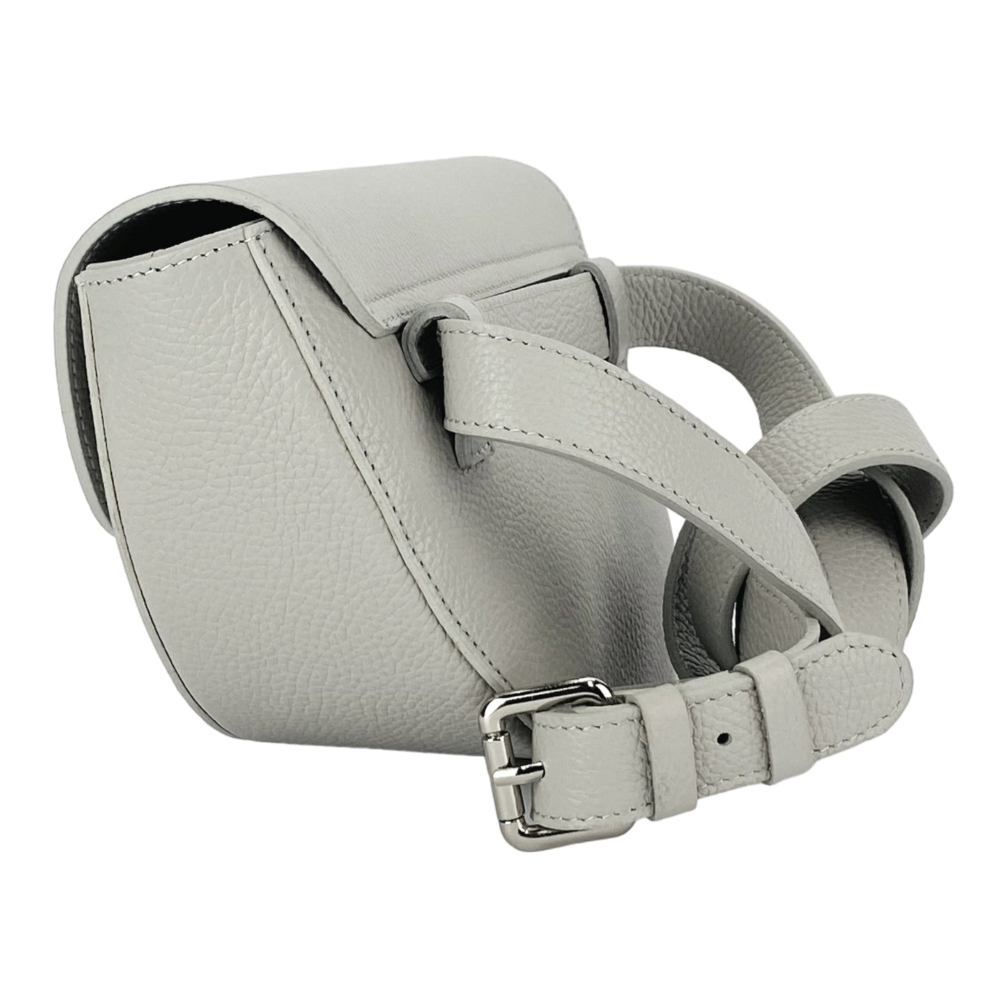 RB1027BO | Borsa Donna a Bandoliera stondata in Vera Pelle Made in