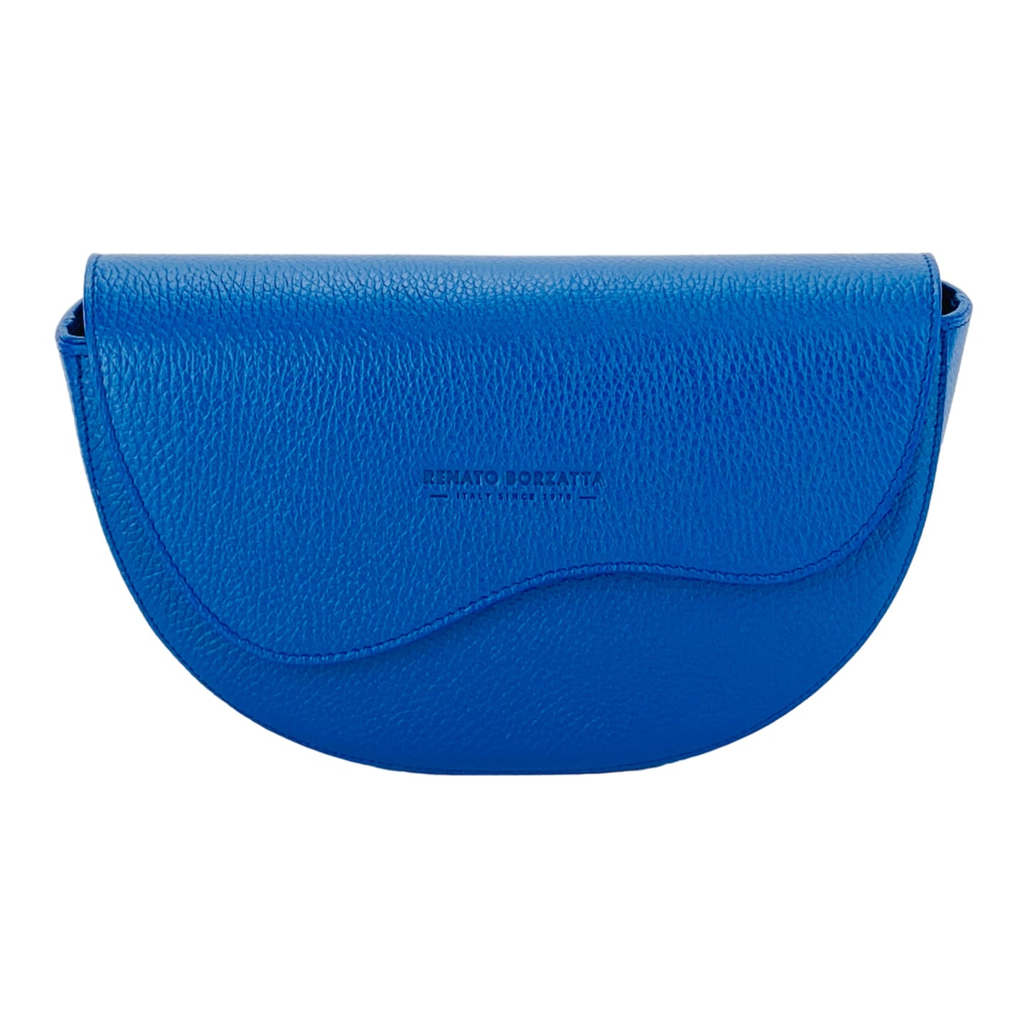 RB1027CH | Borsa Donna a Bandoliera stondata in Vera Pelle Made in