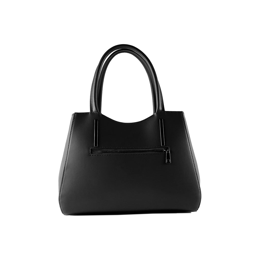 RB1004A | Borsa a Mano in Vera Pelle Made in Italy con Tracollina