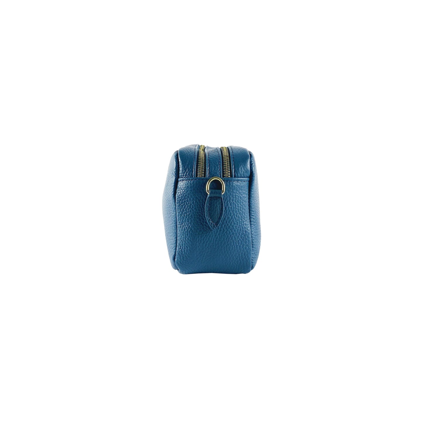 RB1008P | Tracollina Donna Doppia Lampo in Vera Pelle Made in Italy.