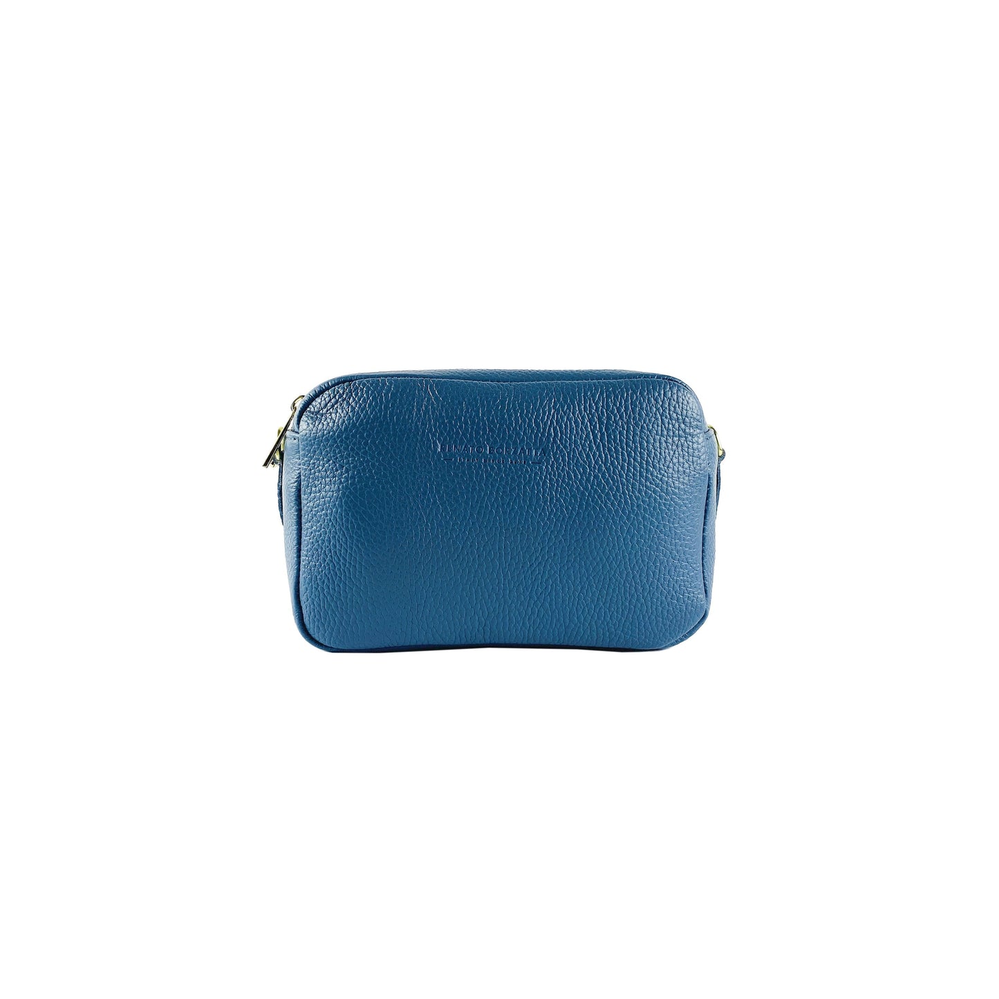 RB1008P | Tracollina Donna Doppia Lampo in Vera Pelle Made in Italy.