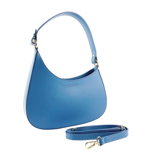 RB1013P | Borsa Donna a spalla e Tracolla removibili in Vera Pelle