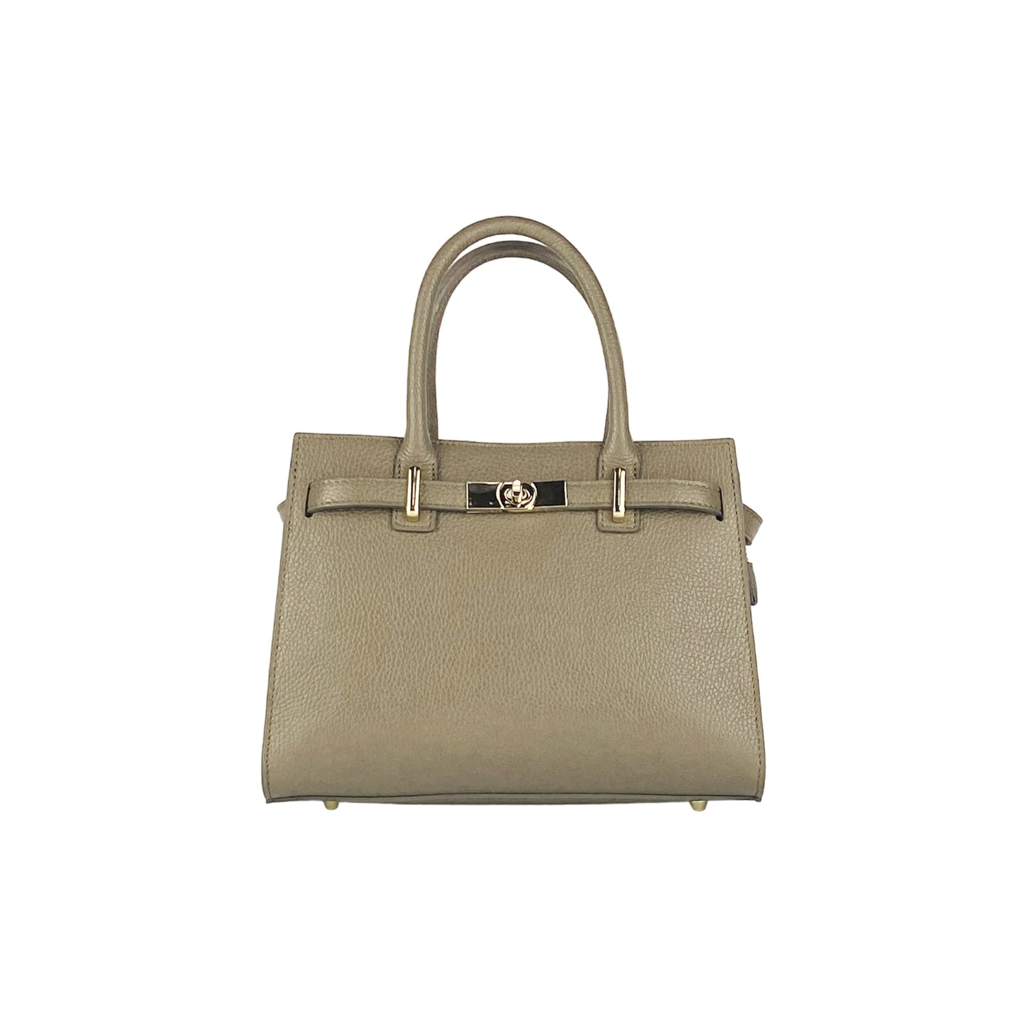 RB1016AQ | Borsa Donna a Mano in Vera Pelle Made in Italy con tracolla