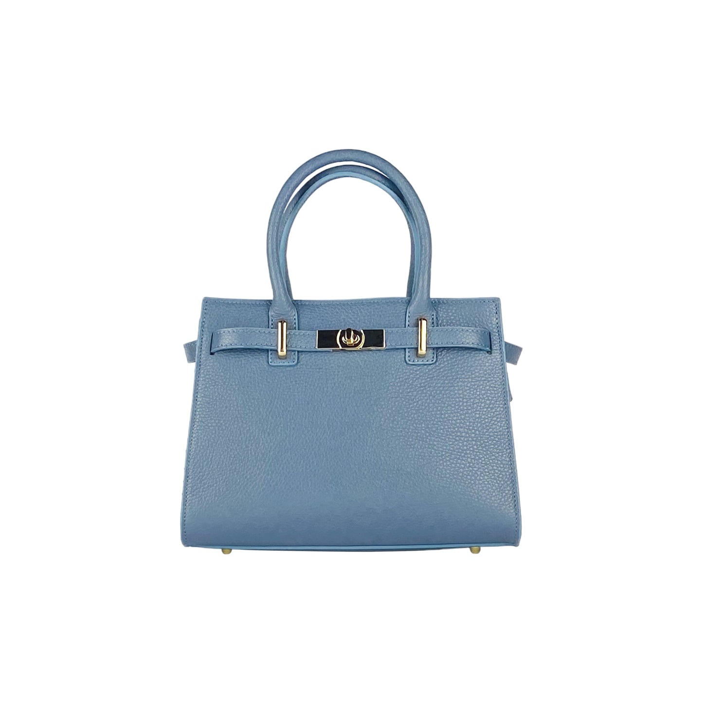 RB1016P | Borsa Donna a Mano in Vera Pelle Made in Italy con tracolla