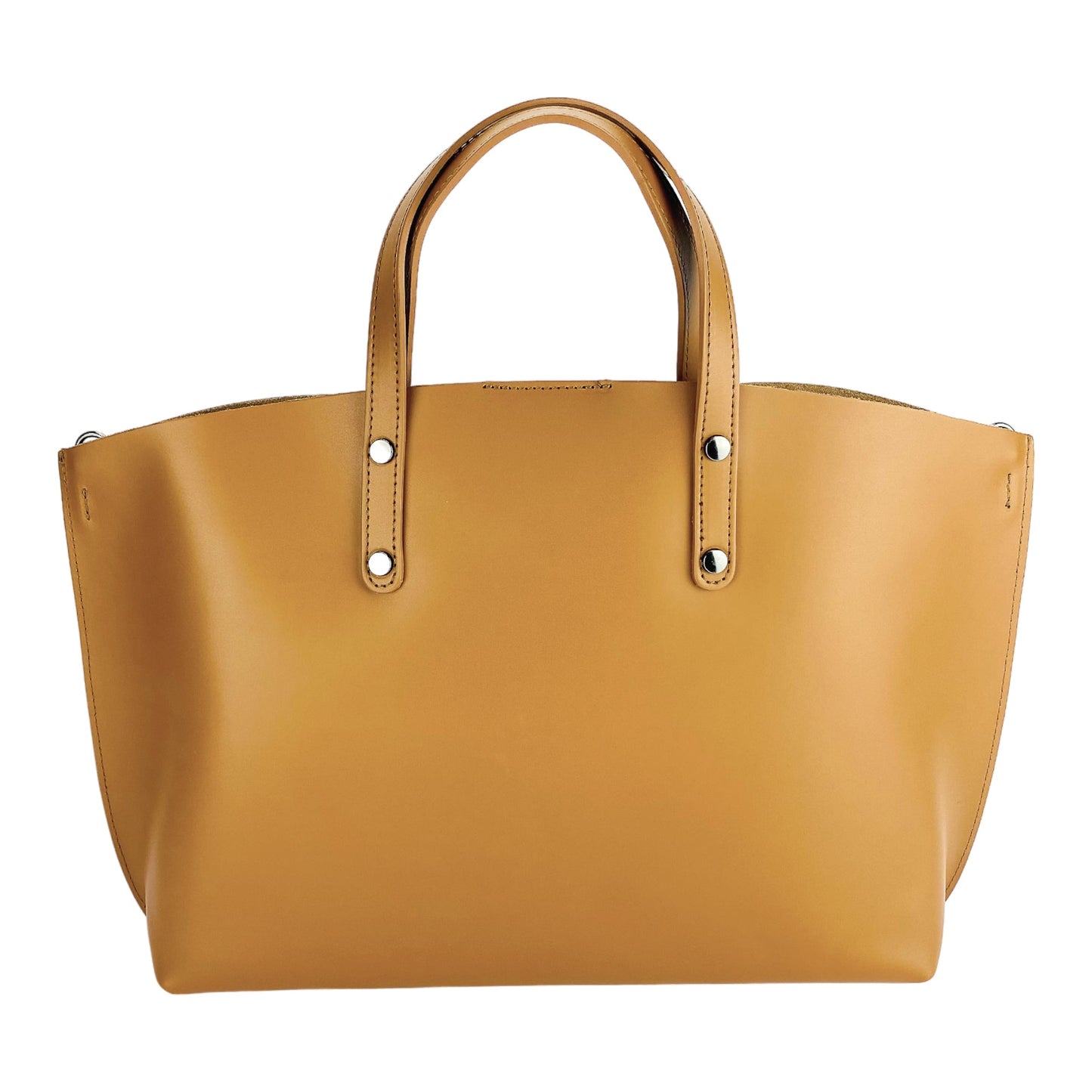 RB1024S  | Borsa Donna a Mano in Vera Pelle Made in Italy con tracolla